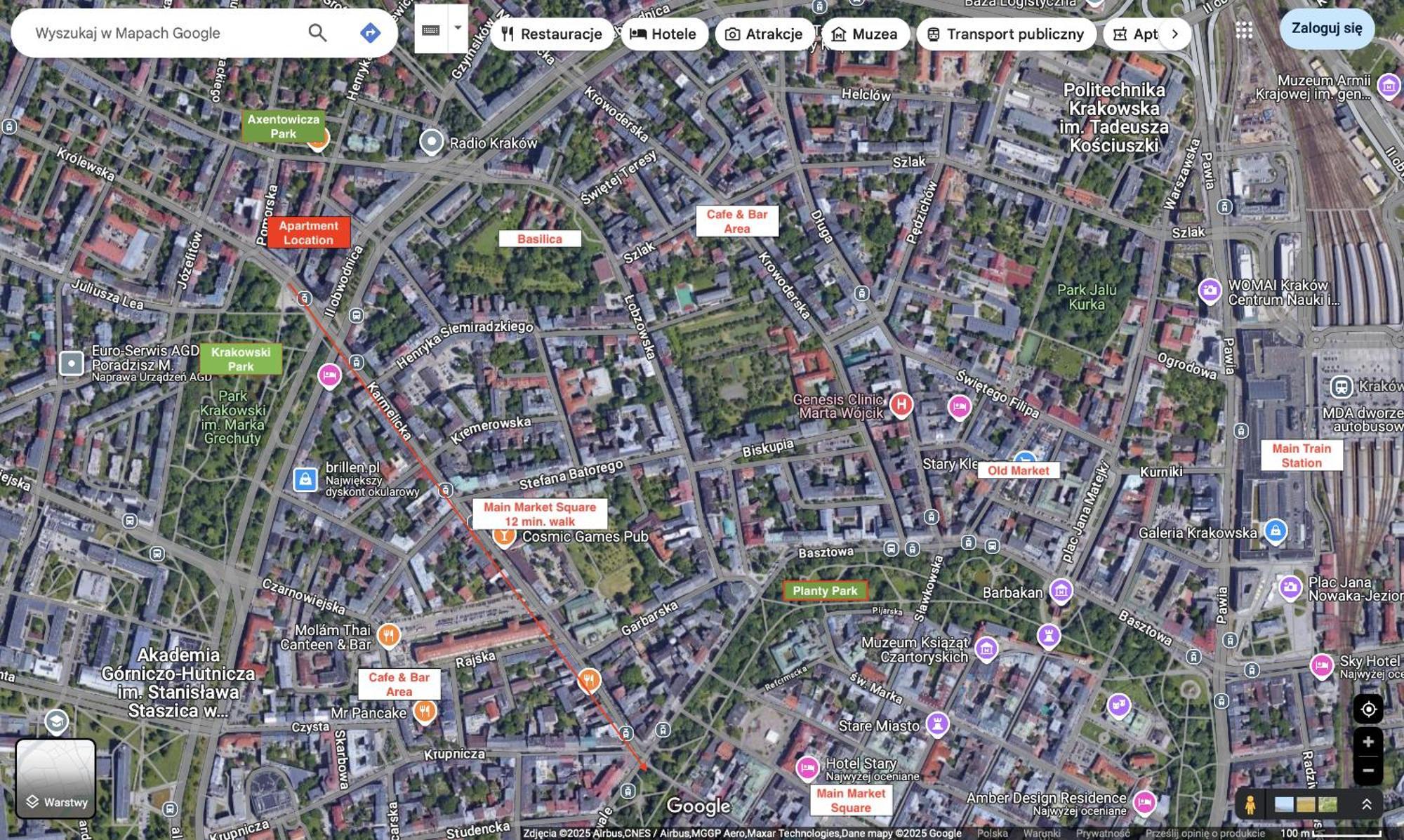 Parkside Family Apartment Krakau